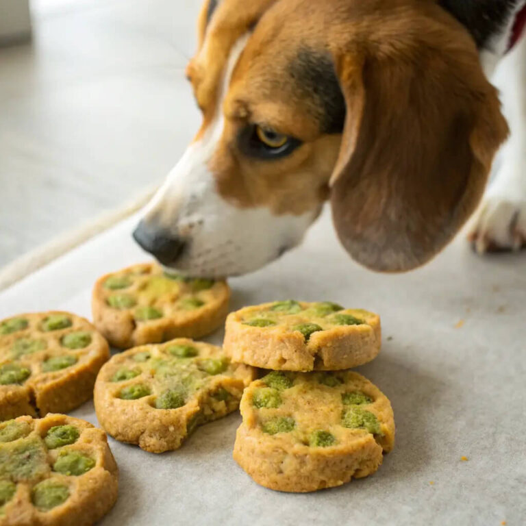 Cheddar & Broccoli Crunchy Dog Biscuits