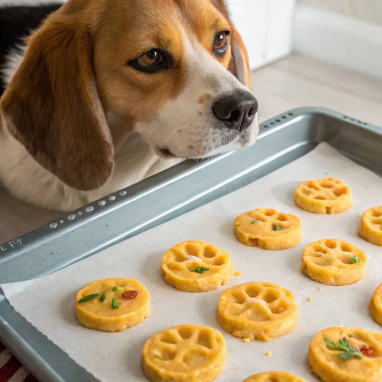 Cheesy Sweet Potato Puppy Bites