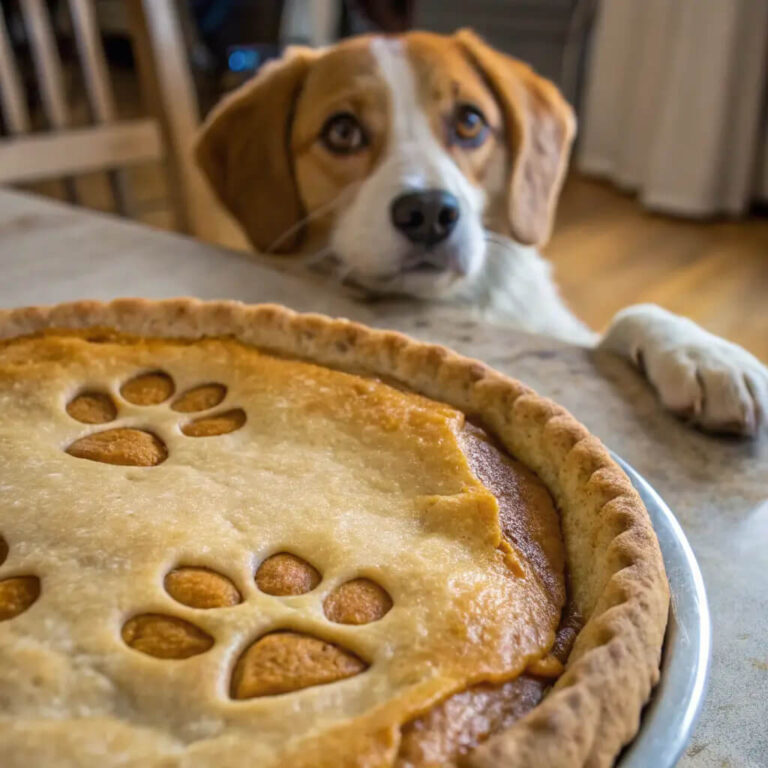 Chicken & Pumpkin Dog Pie for Special Days