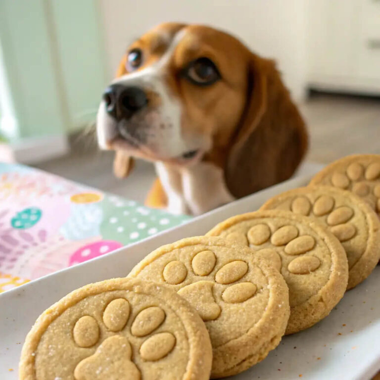 Creepy Crawly Peanut Butter & Oatmeal Dog Cookies