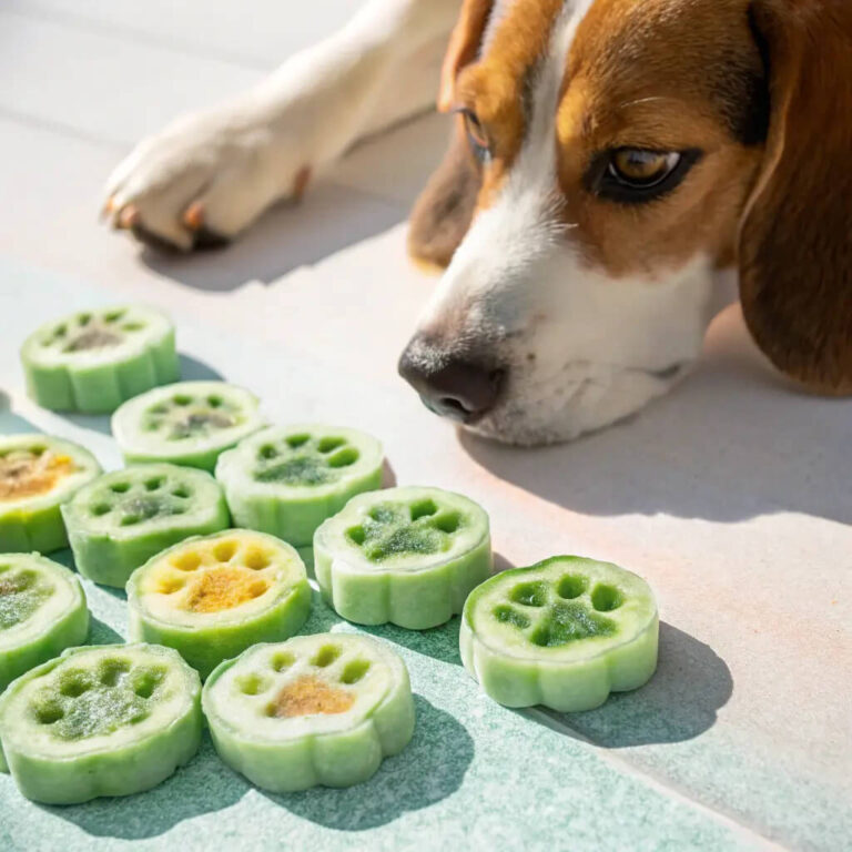 Cucumber & Dill Summer Dog Snacks