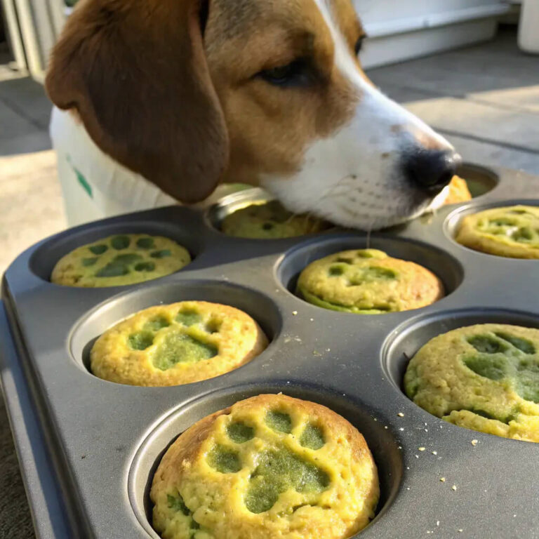 Egg & Broccoli Morning Dog Muffins