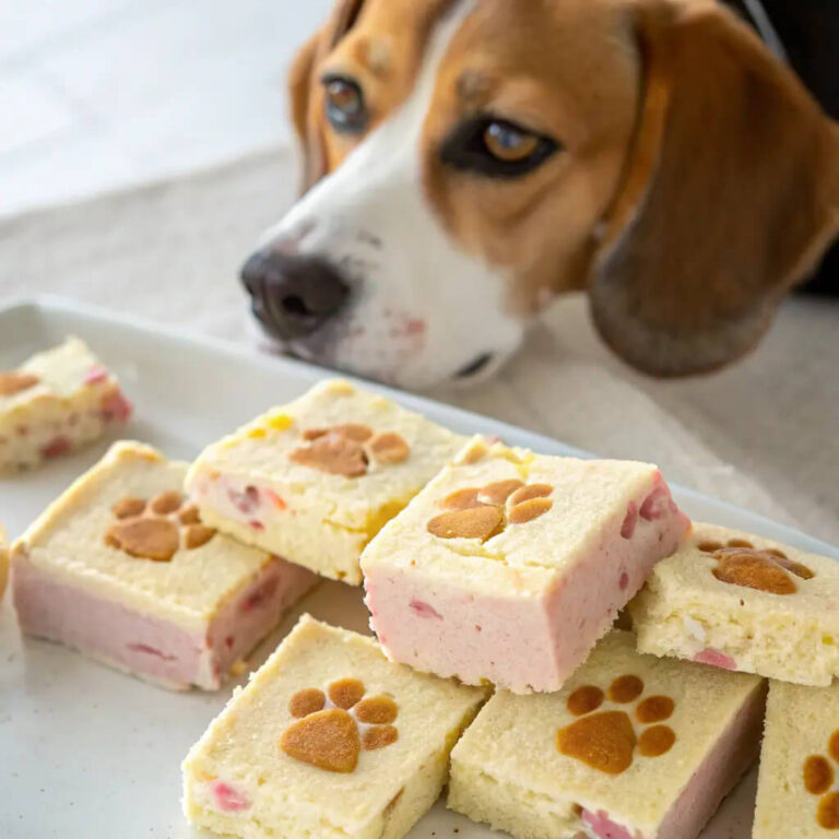 Ham & Egg Dog Breakfast Bars