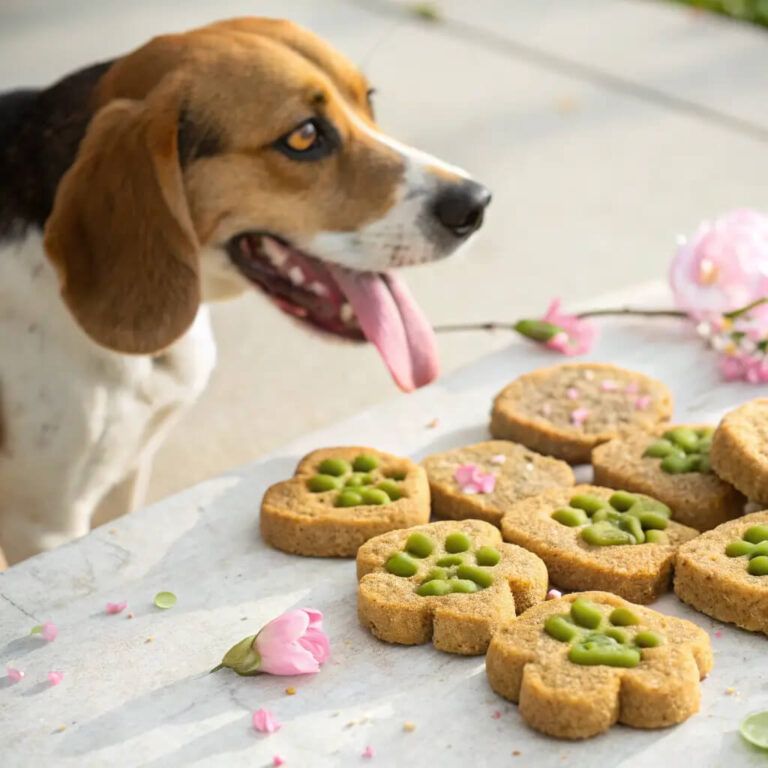 Lamb & Pea Springtime Dog Biscuits