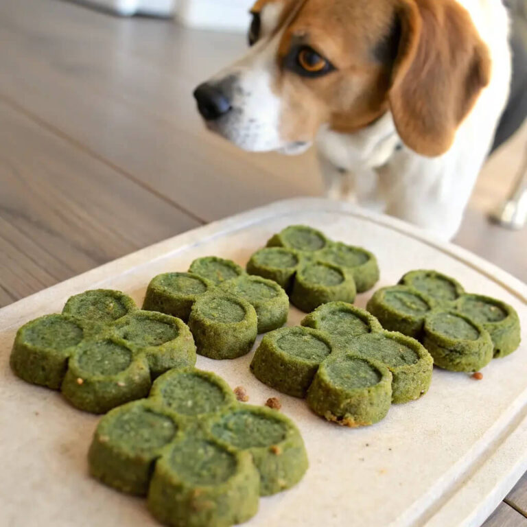 Lentil & Spinach High-Fiber Dog Biscuits