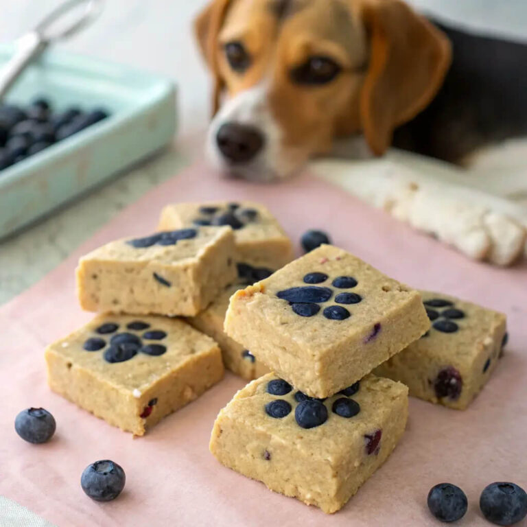 Maple Oat & Blueberry Dog Bars