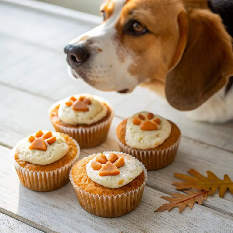 Pumpkin & Coconut Fall Dog Muffins