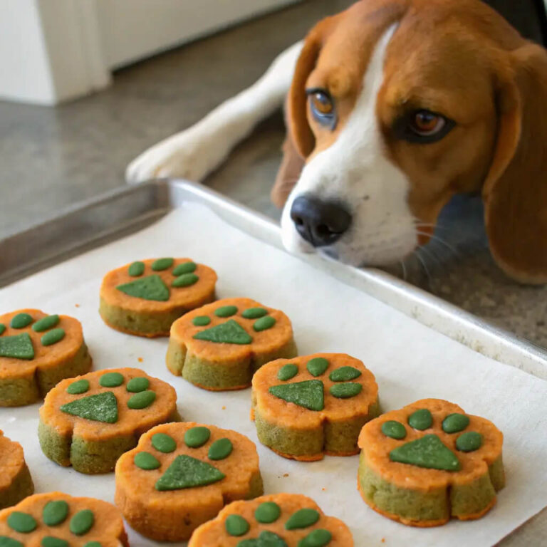 Pumpkin & Spinach Superfood Dog Biscuits