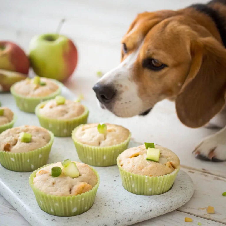 Tuna & Apple Refreshing Dog Muffins