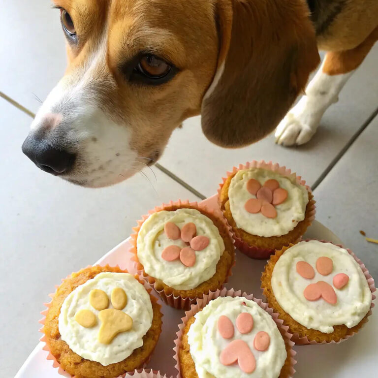 Tuna & Oatmeal Morning Dog Muffins