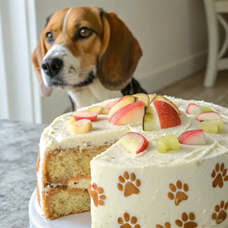 Turkey & Apple Dinner Dog Cakes