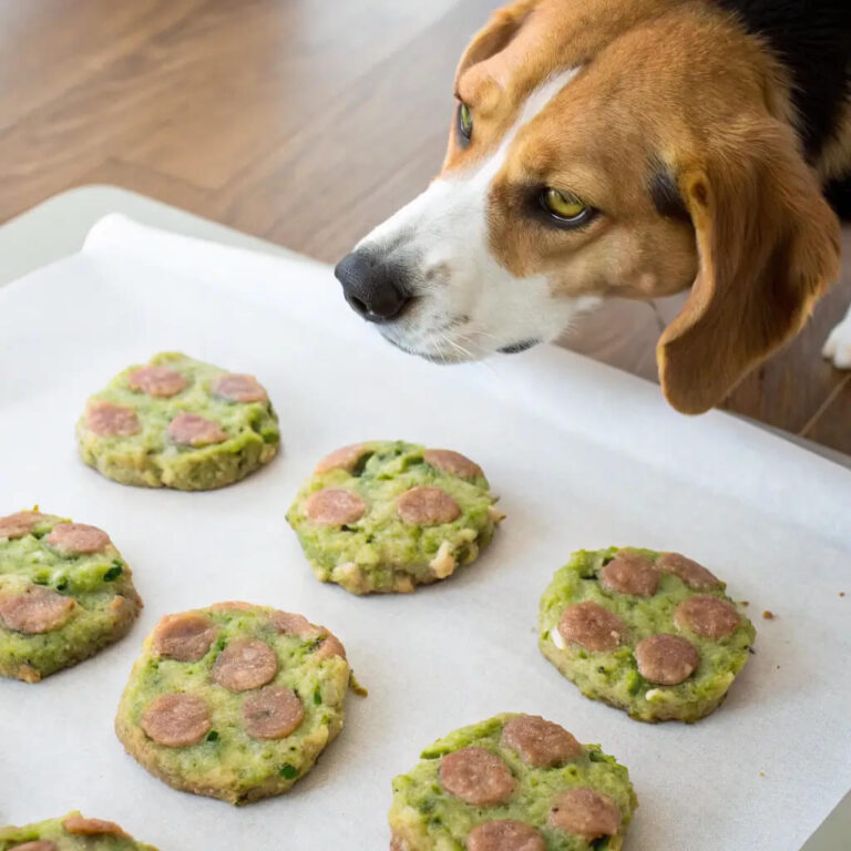 Zucchini & Tuna Summer Dog Patties